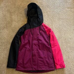 Like new pink and purple Volcom ski/snowboard jacket